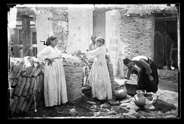 Framed Print : Lefka, Cyprus, 1878. Creator: John Thomson Framed Print : Lefka, Cyprus, 1878. Creator: John Thomson