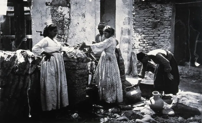 Framed Print : Lefka, Cyprus, 1880, (1981). Creator: Unknown Framed Print : Lefka, Cyprus, 1880, (1981). Creator: Unknown