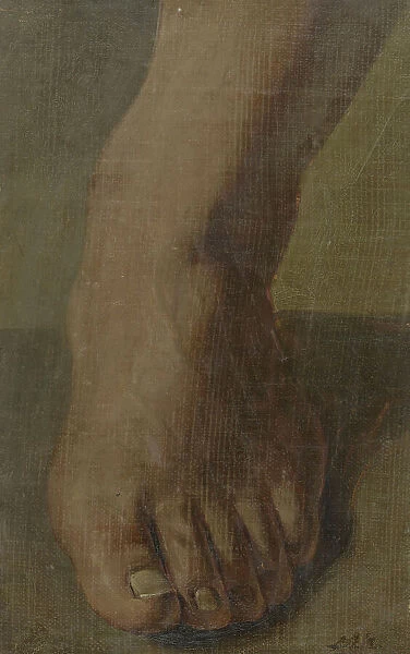A Left Foot, 1770-1825. Creator: Simon Andreas Krausz