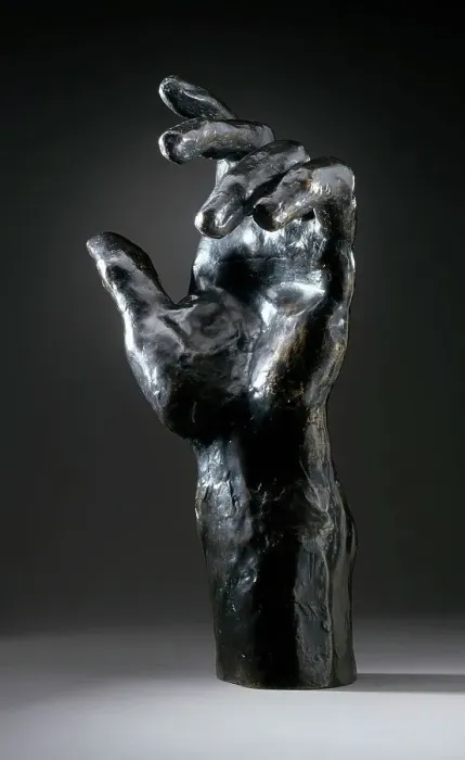 Framed Print : Left Hand of Pierre de Wissant (image 2 of 2), Date of this cast unknown. Creator: Auguste Rodin Framed Print : Left Hand of Pierre de Wissant (image 2 of 2), Date of this cast unknown. Creator: Auguste Rodin