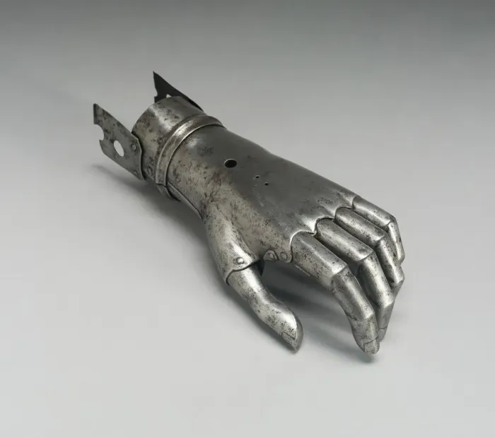 Framed Print : Left Hand Prosthetic, Europe, late 16th century. Creator: Unknown Framed Print : Left Hand Prosthetic, Europe, late 16th century. Creator: Unknown