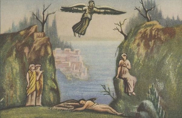 The legend of Icarus, 1932. Creator: Unknown
