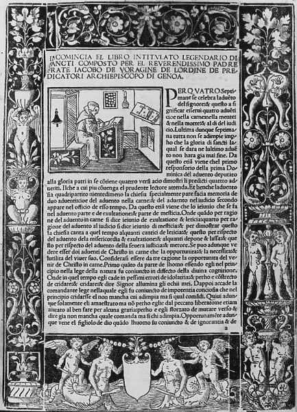 Legendario di sancti, October 20, 1514. October 20, 1514. Creator: Unknown