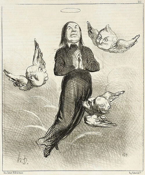 Légende de l'an 1850. Creator: Honore Daumier