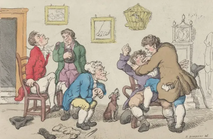 Framed Print : Legerdemain, 1799 (?). 1799 (?). Creator: Thomas Rowlandson Framed Print : Legerdemain, 1799 (?). 1799 (?). Creator: Thomas Rowlandson