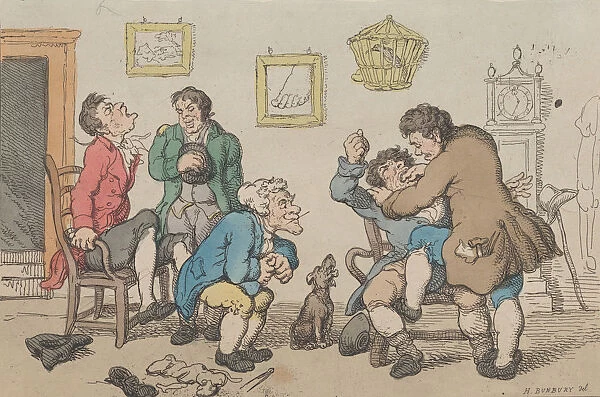Legerdemain, 1799 (?). 1799 (?). Creator: Thomas Rowlandson