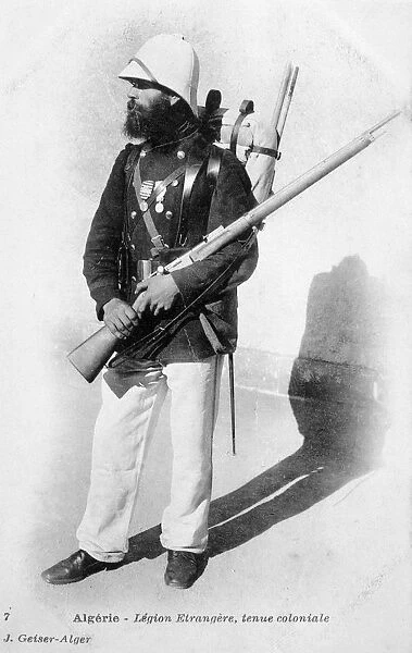 A legionnaire, Algeria, c1910