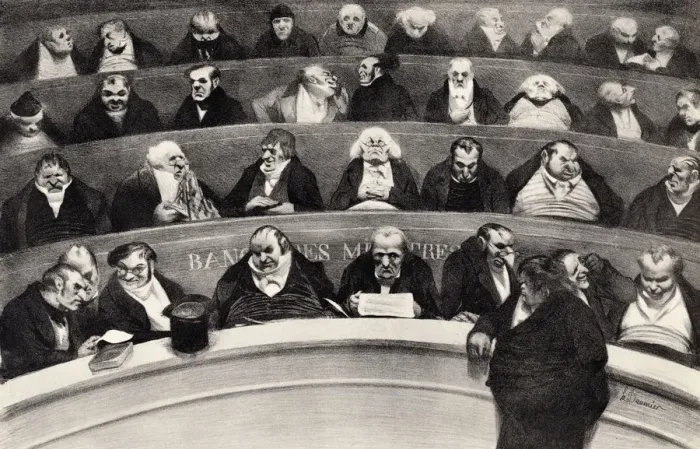 Framed Print : The Legislative Belly, 1834 Framed Print : The Legislative Belly, 1834