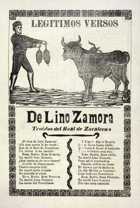 Framed Print : Legitimos versos de Lino Zamora traidos del Real de Zacatecas, 1903 Framed Print : Legitimos versos de Lino Zamora traidos del Real de Zacatecas, 1903