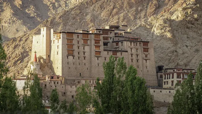 Framed Print : Leh Palace, Ladakh, India, 2023. Creator: Peter Thompson Framed Print : Leh Palace, Ladakh, India, 2023. Creator: Peter Thompson