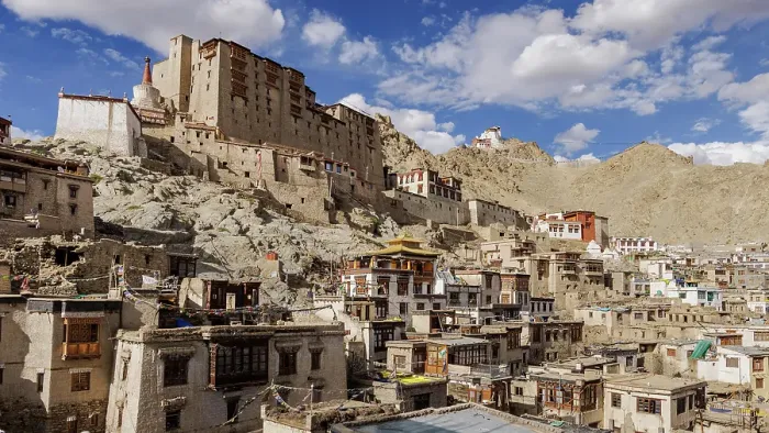 Framed Print : Leh Palace, Ladakh, India, 2023. Creator: Peter Thompson Framed Print : Leh Palace, Ladakh, India, 2023. Creator: Peter Thompson