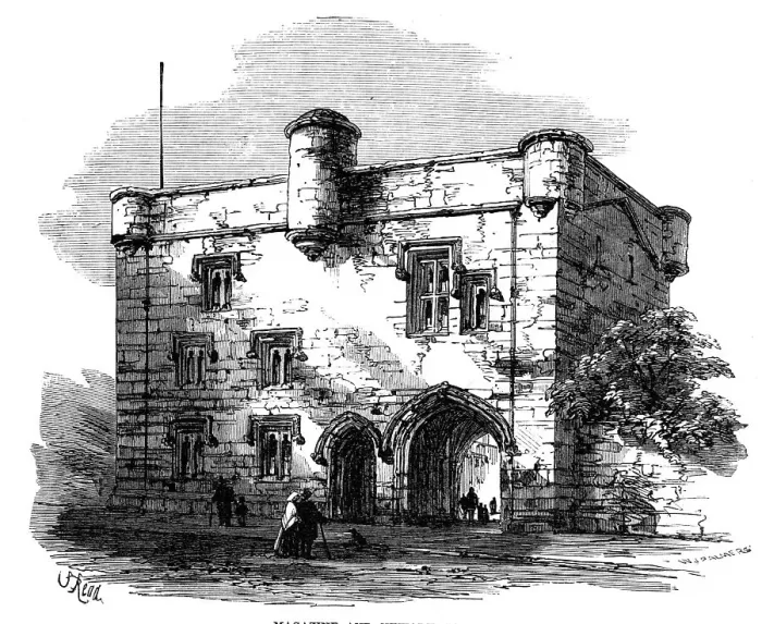 Framed Print : Leicester: Magazine and Newark Gate, 1868. Creator: Unknown Framed Print : Leicester: Magazine and Newark Gate, 1868. Creator: Unknown