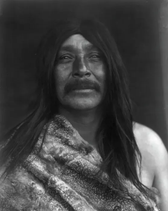 Framed Print : Lelehalt-Quilcene, c1913. Creator: Edward Sheriff Curtis Framed Print : Lelehalt-Quilcene, c1913. Creator: Edward Sheriff Curtis