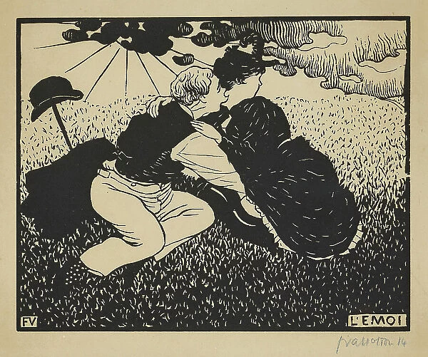 L'Émoi, 1894. Creator: Vallotton, Felix Edouard (1865-1925)