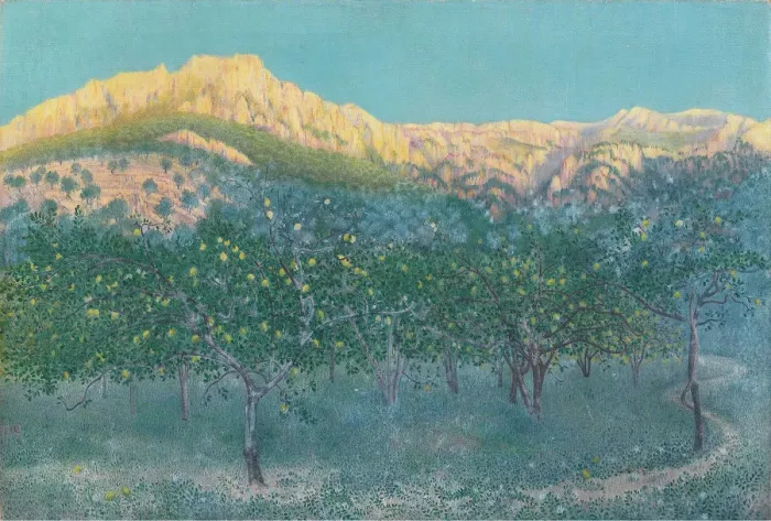 Framed Print : Lemon trees, Mallorca Framed Print : Lemon trees, Mallorca