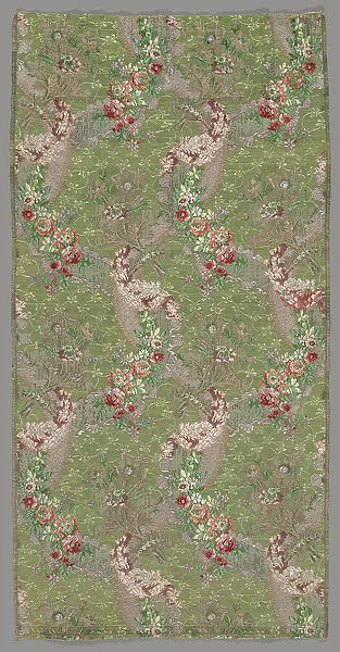 Length of Woven Silk, France, Mid-1760s. Creator: Unknown