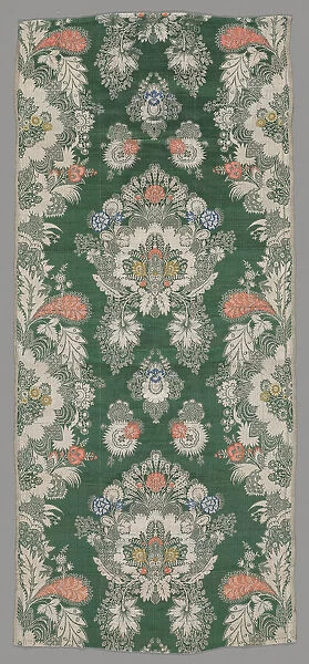 Length of Woven Silk, Netherlands, 1720s. Creator: Unknown