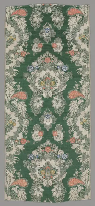 Framed Print : Length of Woven Silk, Netherlands, 1720s. Creator: Unknown Framed Print : Length of Woven Silk, Netherlands, 1720s. Creator: Unknown