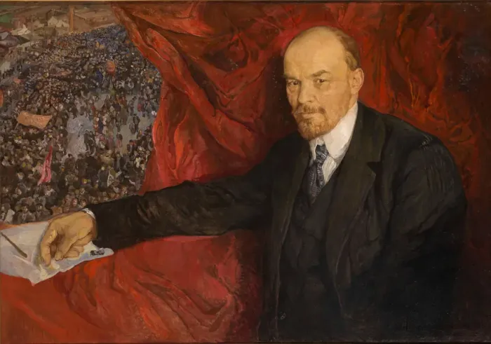 Framed Print : Lenin and Manifestation, 1919 Framed Print : Lenin and Manifestation, 1919
