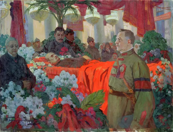 Framed Print : Lenin's Funeral Ceremony, 1924. Creator: Ivan Goryushkin-Sorokopudov. Lenin's Funeral Ceremony, 1924. Creator: Ivan Goryushkin-Sorokopudov Framed Print : Lenin's Funeral Ceremony, 1924. Creator: Ivan Goryushkin-Sorokopudov. Lenin's Funeral Ceremony, 1924. Creator: Ivan Goryushkin-Sorokopudov