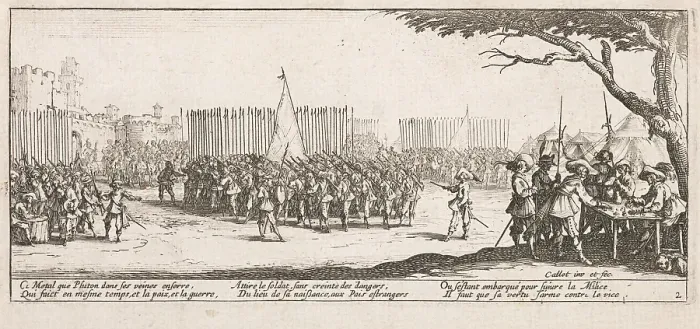 Framed Print : L'Enrolement des troupes (Enrolling the Troops), 1633. Creator: Jacques Callot. L'Enrolement des troupes (Enrolling the Troops), 1633. Creator: Jacques Callot Framed Print : L'Enrolement des troupes (Enrolling the Troops), 1633. Creator: Jacques Callot. L'Enrolement des troupes (Enrolling the Troops), 1633. Creator: Jacques Callot