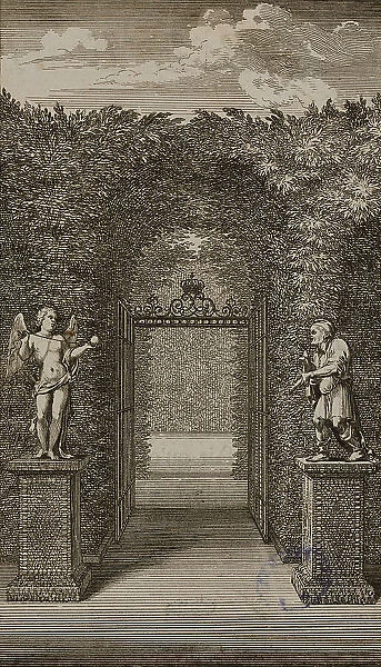 L'Entrée du Labyrinthe, 1679. Creator: Sebastien Le Clerc