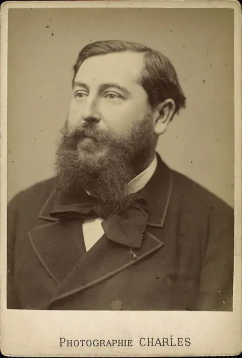 Framed Print : Leo Delibes, French composer, 19th century. Artist: Charles Framed Print : Leo Delibes, French composer, 19th century. Artist: Charles
