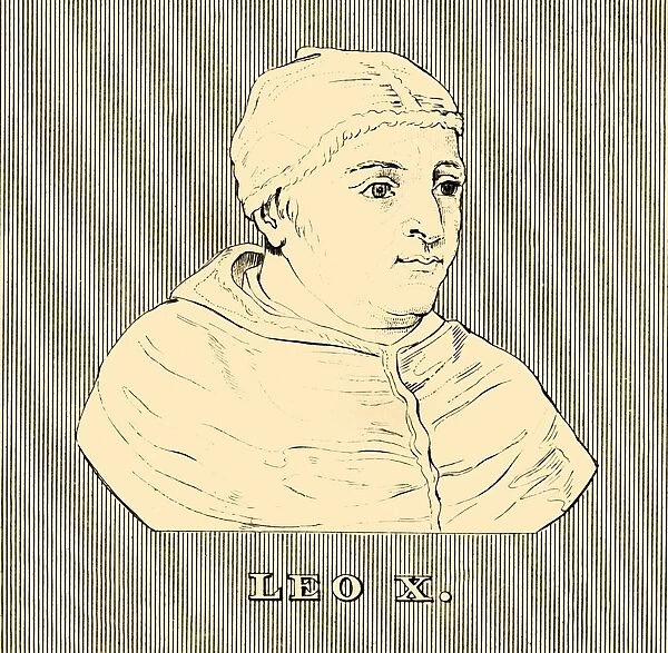 Leo X, (1475-1521), 1830. Creator: Unknown