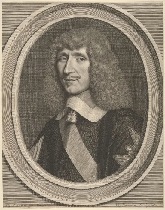 Framed Print : Leon-Bouthillier, Comte de Chavigny, ca. 1651. Creator: Robert Nanteuil Framed Print : Leon-Bouthillier, Comte de Chavigny, ca. 1651. Creator: Robert Nanteuil