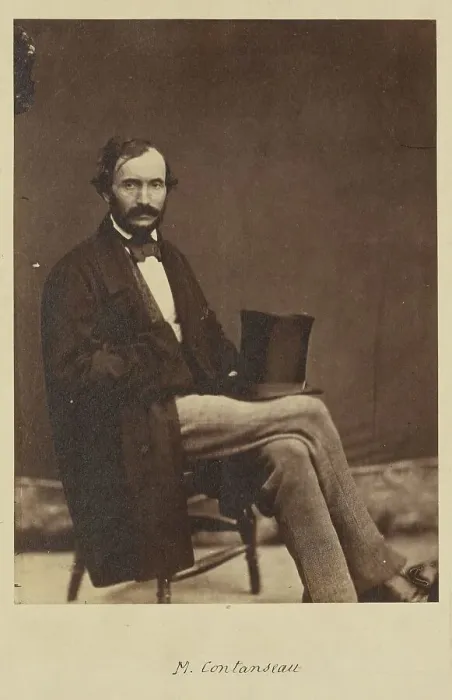 Framed Print : Leon Contanseau, about 1857-1859. Creator: Unknown Framed Print : Leon Contanseau, about 1857-1859. Creator: Unknown