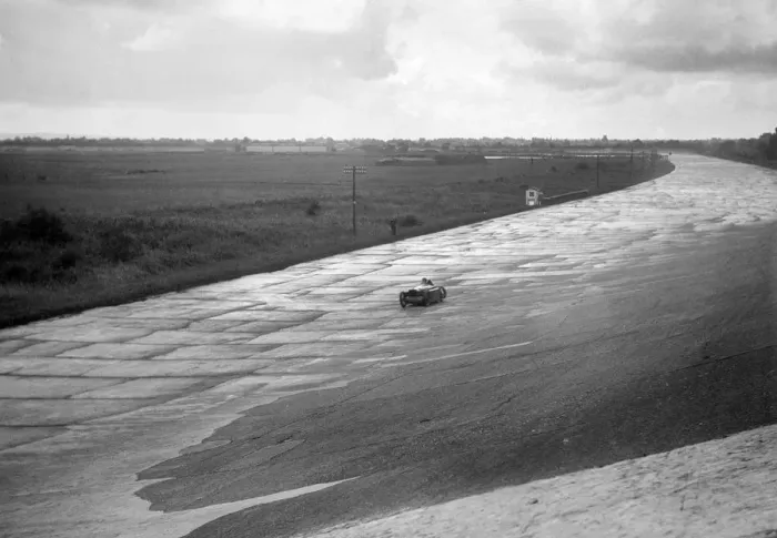 Framed Print : Leon Cushmans Austin 7 racer making a speed record attempt, Brooklands, 8 August 1931 Framed Print : Leon Cushmans Austin 7 racer making a speed record attempt, Brooklands, 8 August 1931