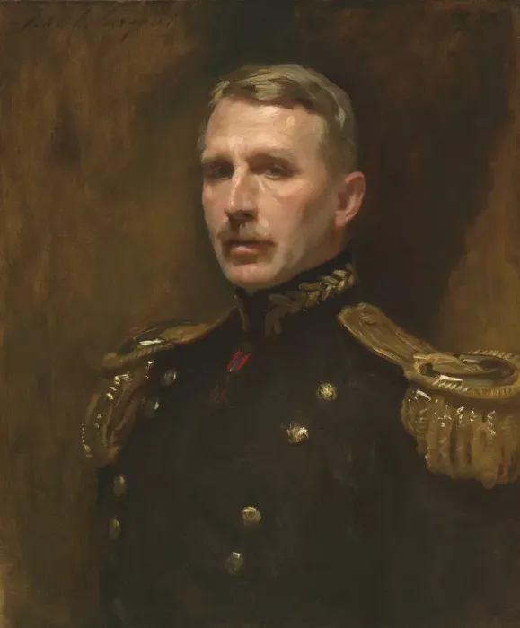 Framed Print : Leonard Wood, 1903. Creator: John Singer Sargent Framed Print : Leonard Wood, 1903. Creator: John Singer Sargent