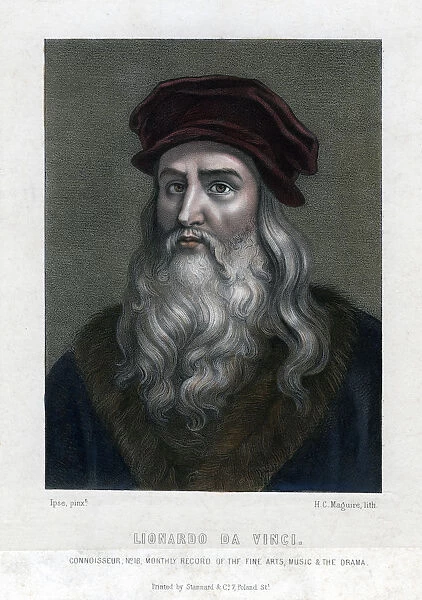 Leonardo da Vinci, (1452-1519). Artist: H C Maguire