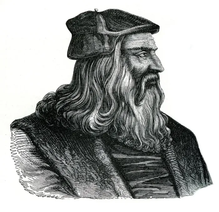Framed Print : Leonardo da Vinci, 16th century, (1870) Framed Print : Leonardo da Vinci, 16th century, (1870)