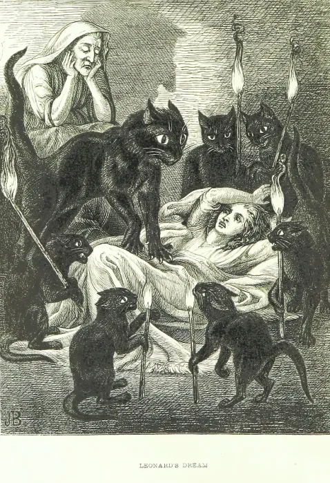 Framed Print : Leonard's Dream, 1855. Creator: Jemima Blackburn. Leonard's Dream, 1855. Creator: Jemima Blackburn Framed Print : Leonard's Dream, 1855. Creator: Jemima Blackburn. Leonard's Dream, 1855. Creator: Jemima Blackburn