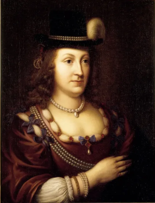 Framed Print : Leonora Christina, Countess Ulfeldt (1621-1698), 1650. Creator: Anonymous Framed Print : Leonora Christina, Countess Ulfeldt (1621-1698), 1650. Creator: Anonymous