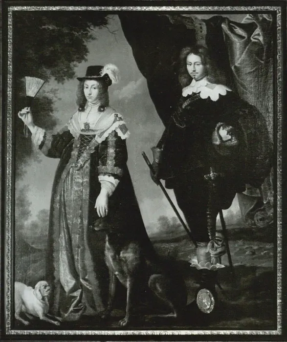 Framed Print : Leonora Christina, Countess Ulfeldt (1621-1698) and Valdemar Christian of Schleswig-Holstein (1622-1656). Artist: Mander, Karel van, III (1609-1670) Framed Print : Leonora Christina, Countess Ulfeldt (1621-1698) and Valdemar Christian of Schleswig-Holstein (1622-1656). Artist: Mander, Karel van, III (1609-1670)