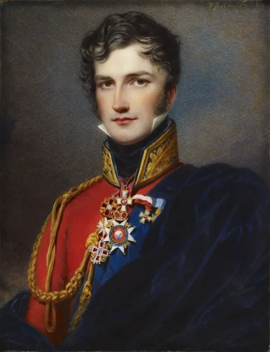 Framed Print : Leopold I, King of the Belgians (1790-1865). Artist: Newton, William John (1785-1869) Framed Print : Leopold I, King of the Belgians (1790-1865). Artist: Newton, William John (1785-1869)