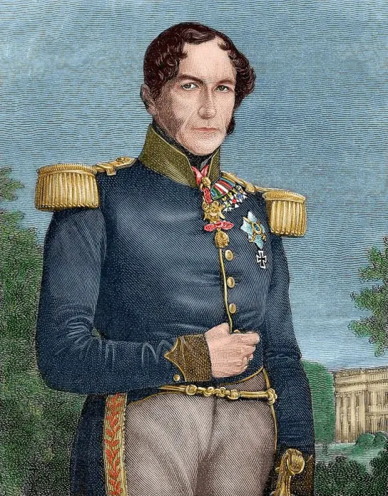 Framed Print : Leopold I, King of Belgium, 1885. Creator: Unknown Framed Print : Leopold I, King of Belgium, 1885. Creator: Unknown