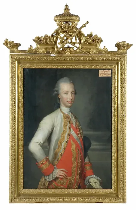 Framed Print : Leopold II, 1747-1792, Holy Roman Emperor. Creator: Anon Framed Print : Leopold II, 1747-1792, Holy Roman Emperor. Creator: Anon