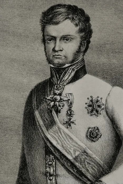 Framed Print : Leopold II, (1797-1870), Grand Duke of Tuscany (1824-1859), 1852. Detail. Creator: Julio Donon Framed Print : Leopold II, (1797-1870), Grand Duke of Tuscany (1824-1859), 1852. Detail. Creator: Julio Donon