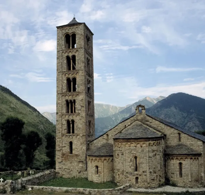 Framed Print : Lerida Tahull Iglesia De San Clemente Torre Y Abside Arte Framed Print : Lerida Tahull Iglesia De San Clemente Torre Y Abside Arte