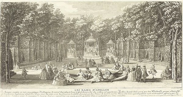 Les Bains d'Apollon. The Baths of Apollo. Creator: Jacques Rigaud