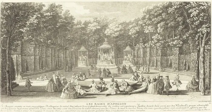 Framed Print : Les Bains d'Apollon. The Baths of Apollo. Creator: Jacques Rigaud Framed Print : Les Bains d'Apollon. The Baths of Apollo. Creator: Jacques Rigaud