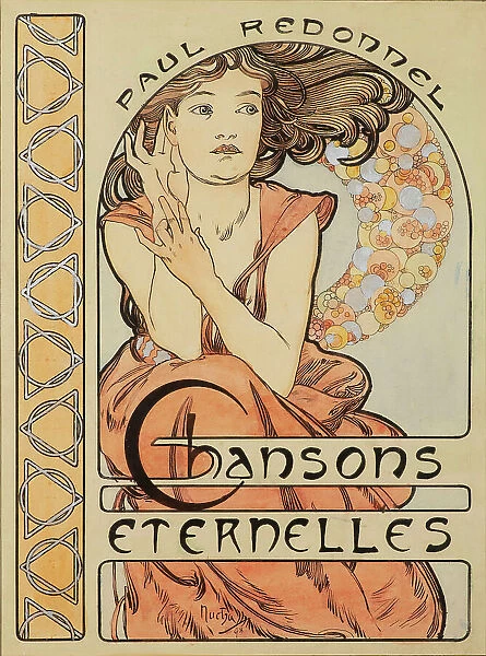 Les Chansons Éternelles by Paul Redonnel, 1898. Creator: Mucha, Alfons Marie (1860-1939)