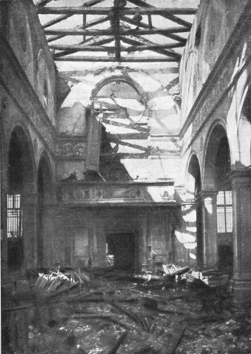 Framed Print : Les destructions de monuments a Venise; Interieur de l'eglise Santa-Maria Formosa, 1916. Creator: Unknown Framed Print : Les destructions de monuments a Venise; Interieur de l'eglise Santa-Maria Formosa, 1916. Creator: Unknown