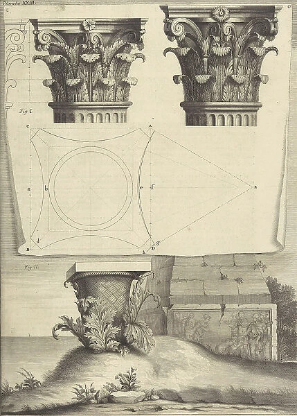Les dix livres d'Architecture de Vitruve, corrigez et traduits nouvellement en François, a... 1684. Creator: Vitruvius