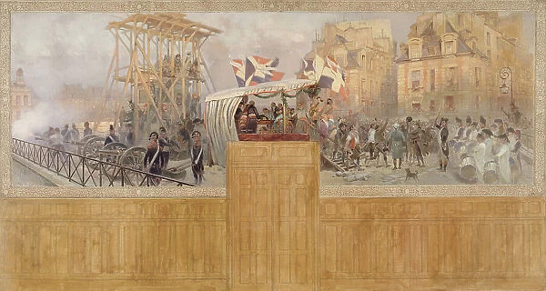 Les enrôlements volontaires en 1792, between 1901 and 1902. Creator: Jean Baptiste Edouard Detaille