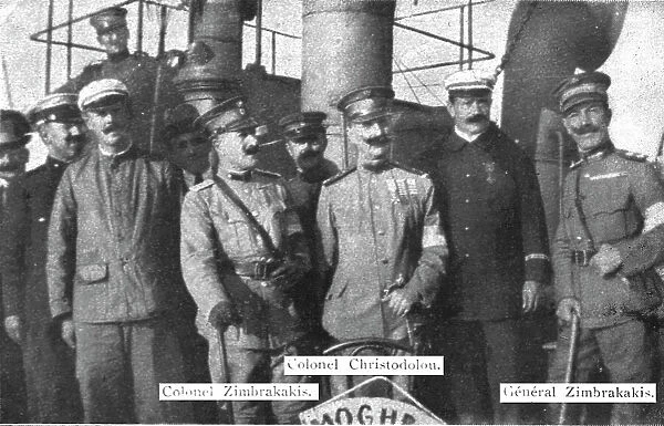 Les evenements d'orient; Les chefs militaires du mouvement national, 1916. Creator: Unknown