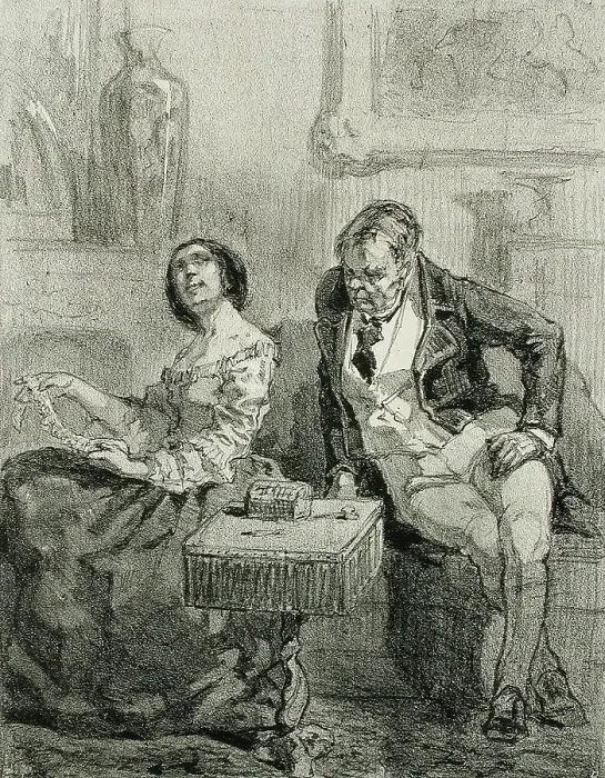 Framed Print : Les Framboisy, 1856. Creator: Félicien Rops Framed Print : Les Framboisy, 1856. Creator: Félicien Rops